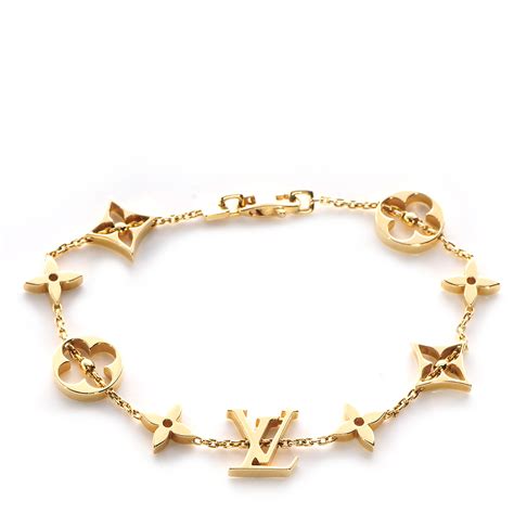 louis vuitton gold bracelet women's|louis vuitton bracelet cost.